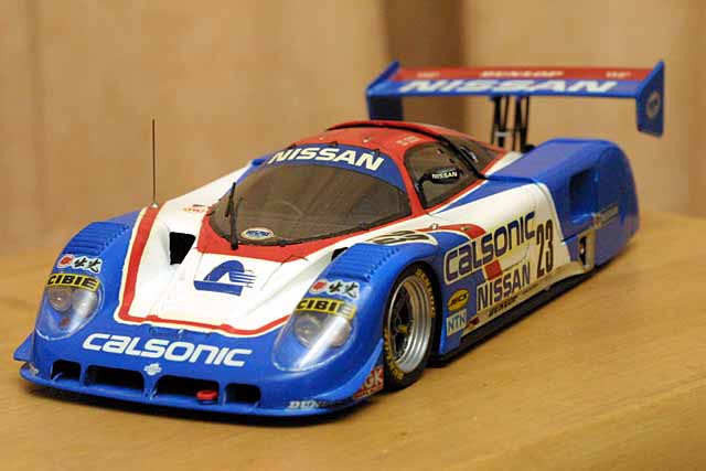 ハセガワ1/24 カルソニック ニッサン R89Cプラモデル車 アオシマ タミヤ ハセガワ NISSAN R89C 