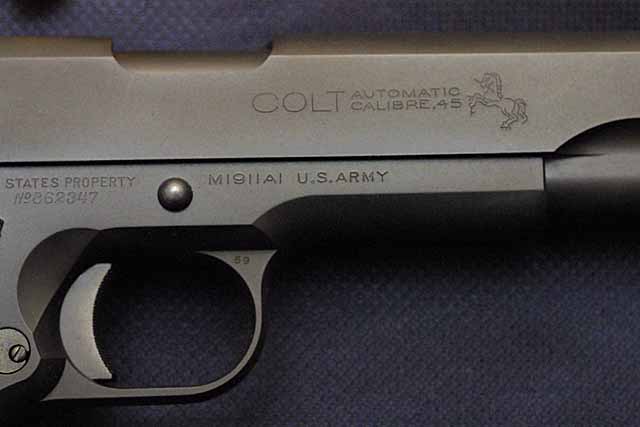 【値下】KSC コルトガバメントM1911 コマーシャルミリタリー ゆるほびっ！:KSC M1911A1コマーシャルミリタリー その1