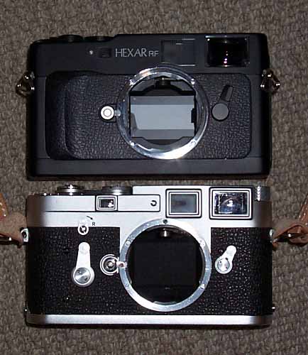 #2868【美品】Konica コニカ HEXAR RF フィルムカメラ ボディ